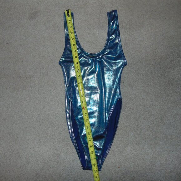 JValentine Metalic Silver Swimsuit S/M - Picture 5 of 6